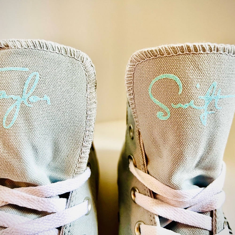 Taylor Swift Shoes Custom Converse Album covers - Picture 5 of 11